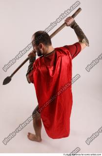 MARCUS STANDING POSE WITH SPEAR